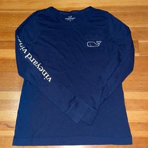 Classic Vineyard Vines Long Sleeve Navy shirt